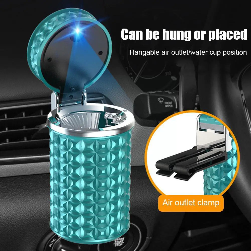 Creative Multifunctional Car Ashtray with Cover